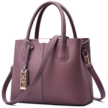 中年包包女2018新款韩版潮简约百搭时尚单肩斜挎中老年妈妈手提包