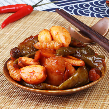 锦吉顺酱八宝腌制酱菜东北下饭菜整箱商用咸菜大全八宝菜大小包装酱