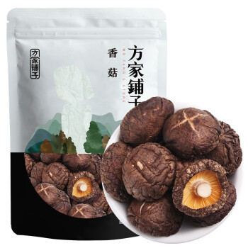 方家铺子 山珍菌菇蘑菇 福建大香菇250g 煲汤烹饪食材 始于1906