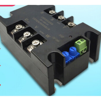 三相电机软起动模块控制器三相电机缓起动软启动器星三角降压启动配散热片r3软停到零tsr 30wa R1 3kw 铝 图片价格品牌报价 京东