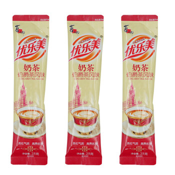 优乐美奶茶粉条装25克咖啡早餐阿萨姆味锡兰伯爵红茶速溶冲泡 【20支