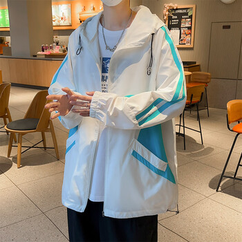 蒙口动感冰丝防晒衣男款夏季青少年超薄凉感透气初中高中学生夏天运动