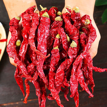 陕西秦椒新鲜当季线辣椒粉油泼辣子面小米椒干货蔬菜整箱 500g