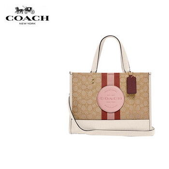 蔻驰(coach) 蔻驰女包 奥莱款经典标志dempsey carryall单肩包女百搭