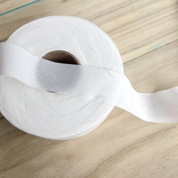 衣服包边条包边梭织棉布纯棉薄软棉绸宝宝领口单色滚边条斜条本白