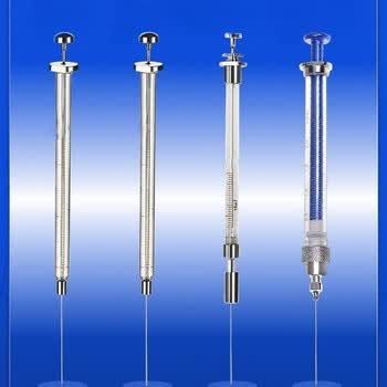 化科 微量进样器 色谱尖头气相平头液相针 微量进样器1ul 平头(液相)