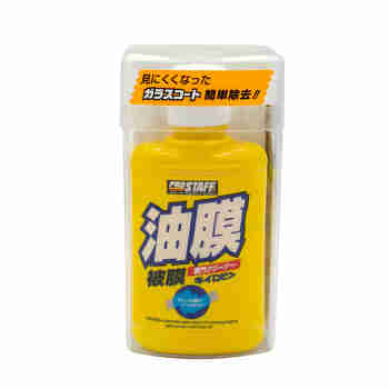 日本原装进口 PROSTAFF 汽车玻璃油膜清洗剂去除剂A-01 100g（附赠海绵）