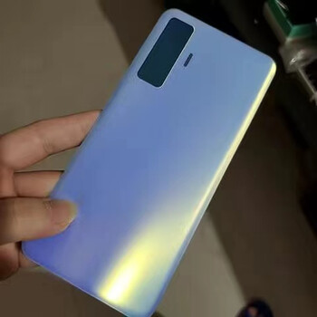vivo后盖玻璃x50pro5g手机电池盖外壳后屏背盖底壳镜框x50液氧色后盖