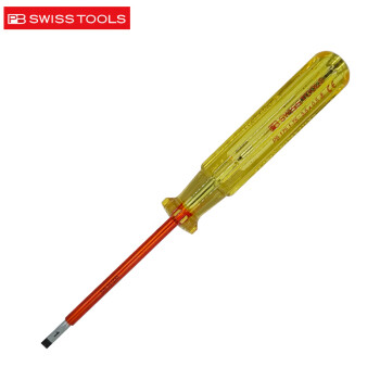 PB SWISSTOOLS进口 瑞士 PB SWISS TOOLS 一字测电笔 110-250V验电笔 PB 175.1-75 3.5X75mm