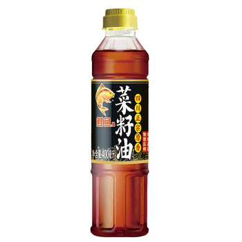 金龙鱼 鲤鱼正宗原香菜籽油400ml(压榨) 整箱销售(内含100瓶)【图片