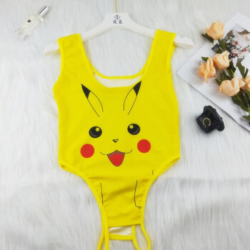 网红款情趣内衣日系二次元cs动漫连体泳衣性感诱惑销图片款皮卡丘均码