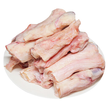 牛蹄筋冷冻新鲜生牛筋正宗草原散养黄牛肉生牛蹄筋生鲜牛杂类 1斤【图