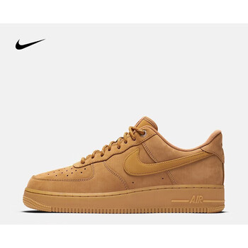 nike 耐克 force 1 low 低帮小麦色空军一号男女运动休闲板鞋 cj91 cj