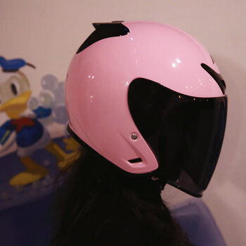 北狄mz头盔电动车摩托车女士电瓶车安全帽冬季半盔四季安全盔女可爱