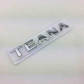 东风日产老款天籁车标志 teana英文标 字母车标 尼桑后备尾箱贴标 备