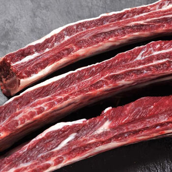 斓优森新鲜原切黄牛排骨超多肉牛超多肉牛排骨牛肋骨新鲜散养不调理肋