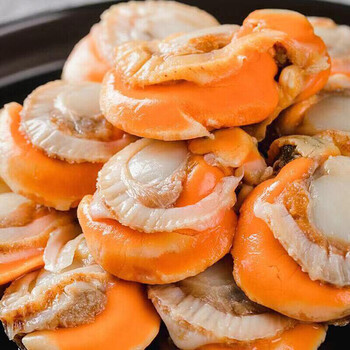 扇贝肉新鲜冷冻扇贝贝类海鲜瑶柱海鲜水产精选扇贝肉2500g