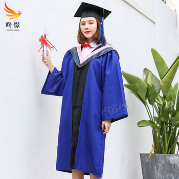 《硕士服》粉色-文科 m码166-175cm宽松款式