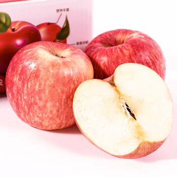 陕西洛川苹果 红富士5kg装 单果200-260g 生鲜 新鲜水果