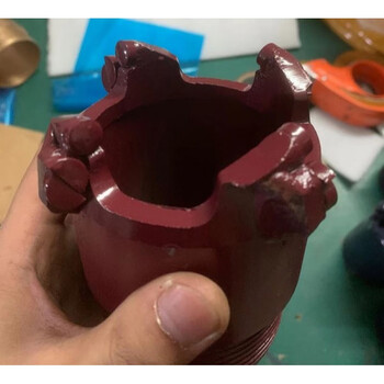 菠萝复合片钻头 飞机勘探取芯钻头 砂岩泥岩黄土层进尺型扩孔钻头 89