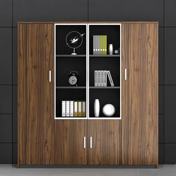 盛潇文件柜办公柜子简约现代a4资料档案落地储物柜子办公家具五门文件