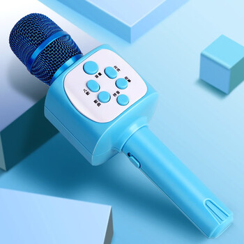 儿童玩具女孩蓝牙话筒麦克风无线音乐儿童卡拉ok宝宝学唱歌机k歌宝