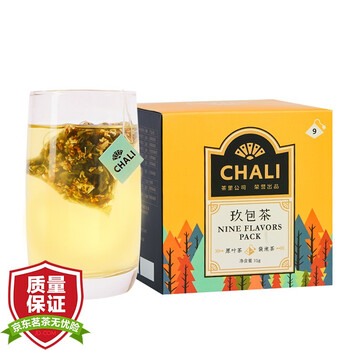 茶里玖小盒花草袋泡茶包 茶里 Chali 茶叶玖包茶花草茶组合桂花乌龙花茶茶包玫瑰花茶茉莉花茶红茶绿茶普洱茶叶31g 行情报价价格评测 京东
