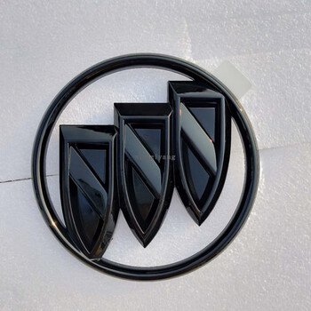 适用于别克171819新君威改装碳纤维前中网车标黑色后尾箱标电镀色预定