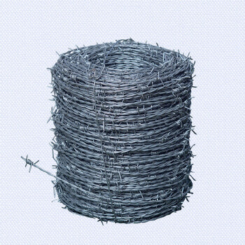 铁丝网围栏钢丝刺绳双股热镀锌铁蒺藜刺铁丝隔离护栏网围墙防盗刺 双