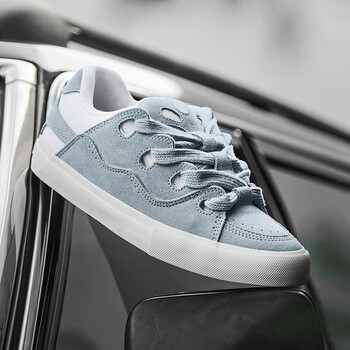 顽刻(ollieskate)面包鞋男女情侣马里奥潮鞋小众潮牌运动滑板鞋.