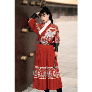 阙珞磐汉服明制贴里女明朝锦衣卫飞鱼服莺亭男绣春刀夏曳撒蟒袍定制