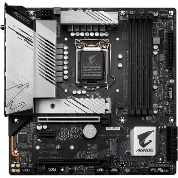 技嘉aorus b460/b560主板 英特爾i5 10400f 10600kf處理器cpu主板套裝