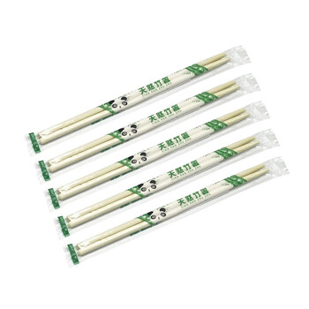 九彩江 一次性筷子竹筷独立包装家用野餐卫生筷方便筷1000双装jash