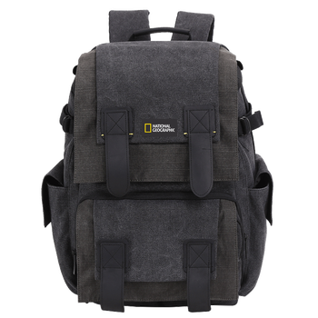 geographic国家地理男女笔记本电脑双肩包 酷帅书包大容量相机摄影包