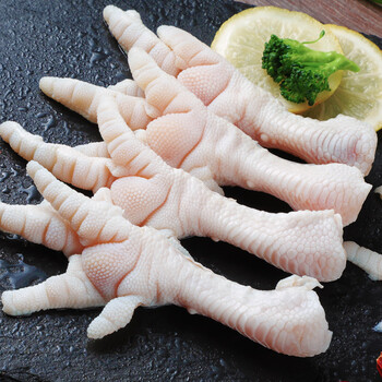 新鲜无骨鸡爪生冷冻鸡爪子生鲜鸡脚泡椒凤爪小零食商用脱骨 3斤【图片