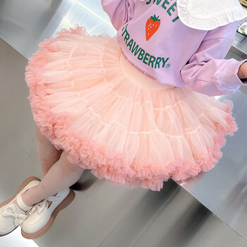 童话酷酷(tonghuakuku)女童蓬蓬裙突突裙半身裙儿童宝宝婴儿裙子凸凸