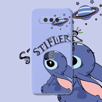 镜头防摔软套液态硅胶新款个性卡通男女迪仔仰望液态优雅紫黑鲨4单壳