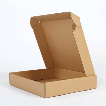 纸箱子打包扁平牛皮飞机盒长方形纸盒长条纸箱折叠包装盒快递盒 牛皮