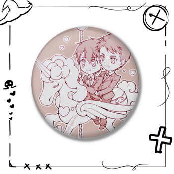 绿野千鹤原耽小说迪奥先生扉栖徽章 张臣扉焦栖吧唧胸章 来图定制