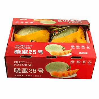 品质保证润家福新疆哈密瓜西州蜜当季新鲜水果单果34斤4个原箱装