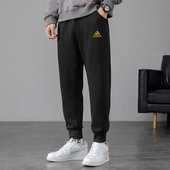 adidas阿迪达斯裤子男裤2023春秋季新款运动裤束脚卫裤长裤gk9265h5