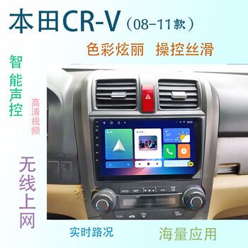 耐特豪斯适用于本田新老款cr-v皓影crv安卓中控显示大屏竖屏导航仪