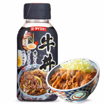 大逸昌日本進口 日式牛井汁牛肉蓋飯汁肥牛飯醬汁 醬油味調味汁 175g