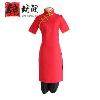 21新款银魂吉原神乐cos服练功服黑裤装角色扮演cosplay服装旗袍 黑裤s S号适合身高150 155 图片价格品牌报价 京东
