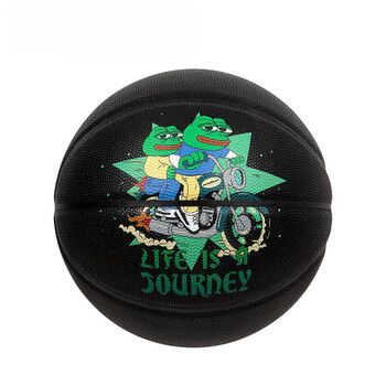 格炫维悲伤蛙篮球jrs悲伤蛙联名款笑脸蛙篮球室内外pu7号成人蓝球生日