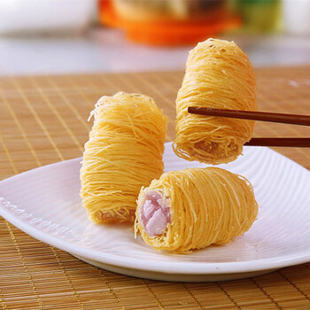 金丝香芋酥250g/包*2个半成品油炸小吃冷冻食品速冻半成品点心芋头酥