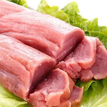 生猪肉纯猪瘦肉红肉里脊肉新鲜猪肉新鲜现杀散养黑土猪肉  君闵 4斤