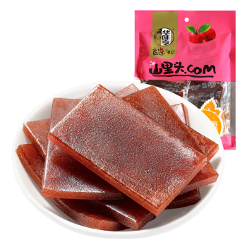 华味亨 山楂羹280g/袋 蜜饯果干 蜜饯果脯山楂糕羹饼片 零食品小吃