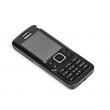 诺基亚6300直板按键经典怀旧学生金属戒网备用老年人移动小手机 黑色