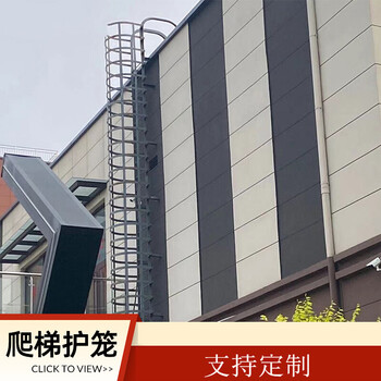 定制玻璃钢绝缘爬梯护笼电力污水井直爬梯护笼登高深井护笼爬梯子